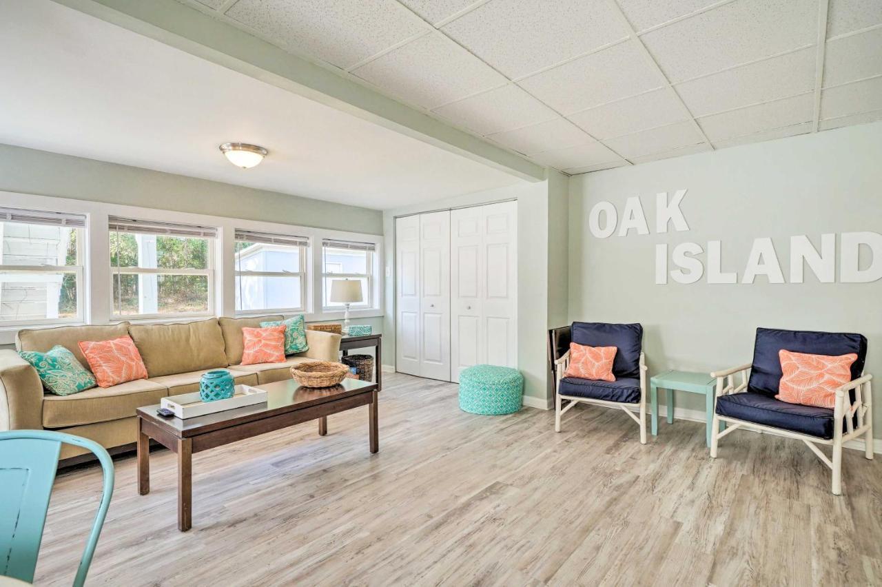 Picturesque Duplex Unit, Half Mi To The Beach! Oak Island Exterior photo